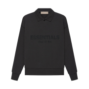 (Kids) Essentials Long Sleeve Polo Iron - 22SS