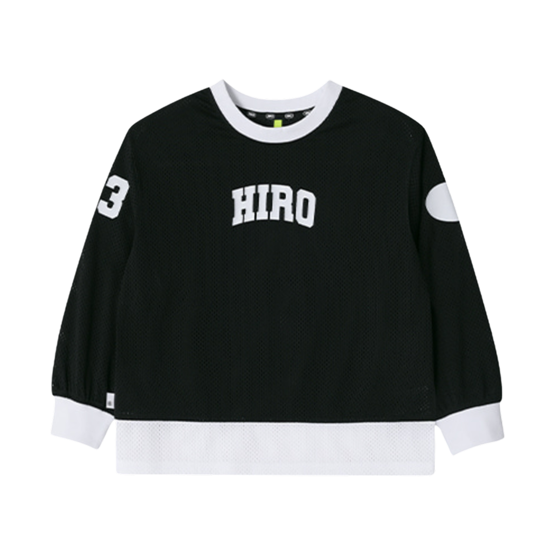 (키즈) 히로 블랭크 저지 블랙((Kids) Hiro Blank Jersey Black)