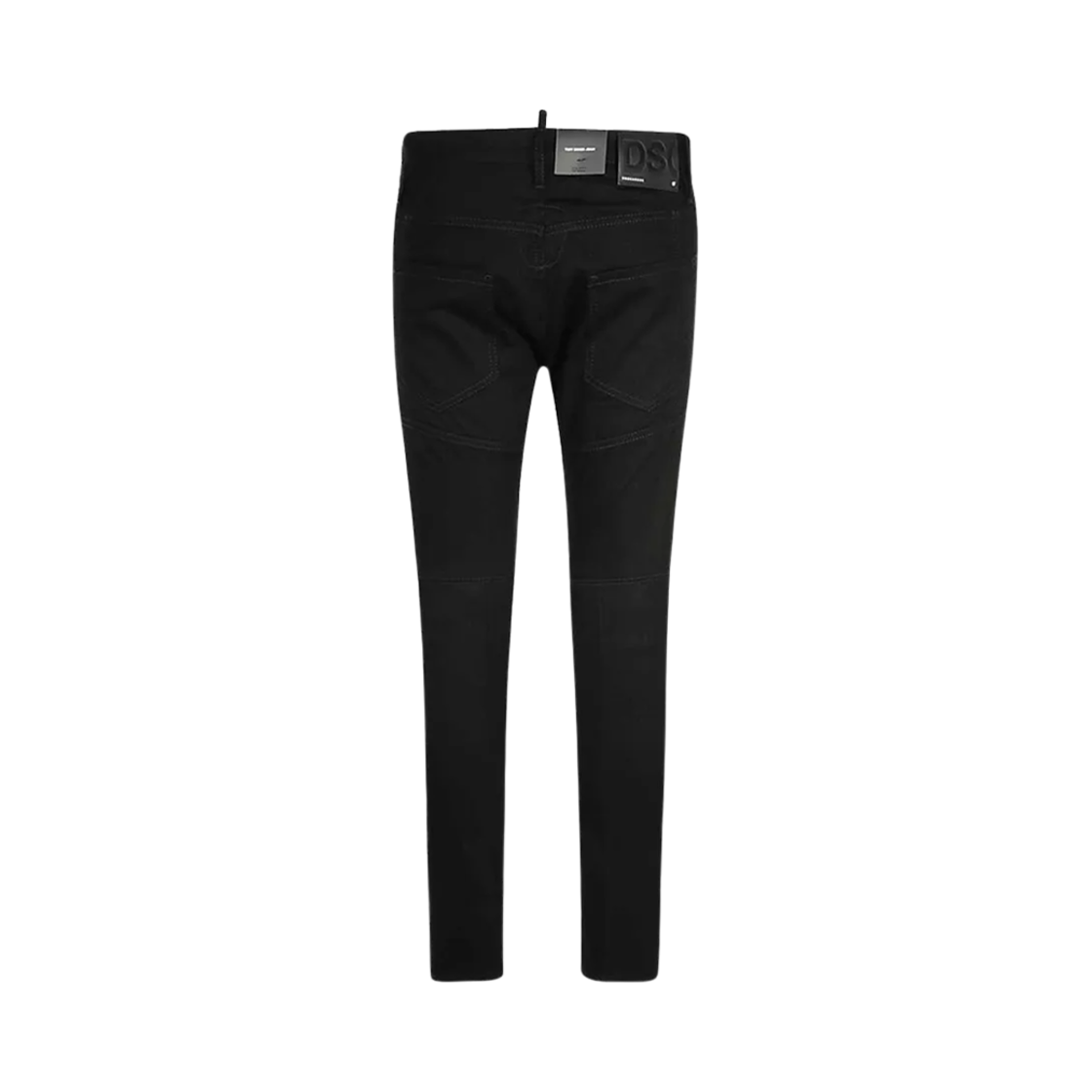 디스퀘어드2 1964 브로스 슬림 바이커 핏 진 블랙(Dsquared2 1964 Bros Slim Biker Fit Jeans Black) - 2