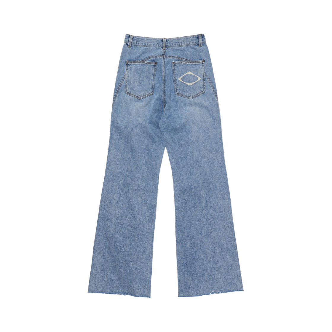 (W) 미스치프 롬버스 보이프렌드 진 인디고((W) Mischief Rhombus Boyfriend Jeans Indigo) - 2