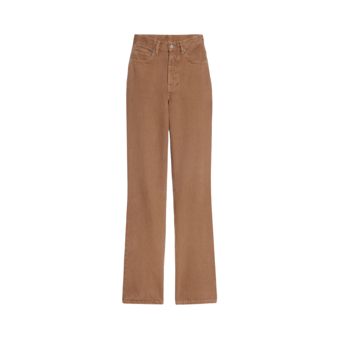 (W) 자크뮈스 르 드 니메스 플레어드 진 카멜 베이지((W) Jacquemus Le De Nimes Flared Jeans Camel Beige) - 1