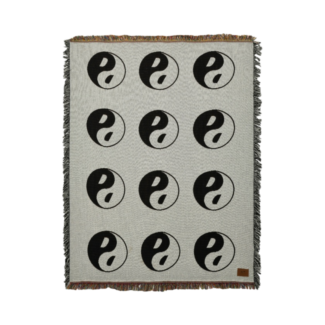 팔라스 음양 태피스트리 블랭킷 화이트 블랙 - 24SS(Palace Yin Yang Tapestry Blanket White Black - 24SS)