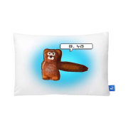 Kizip Bread.OOOO Manura Arm Pillow Pillow Blue Gradation