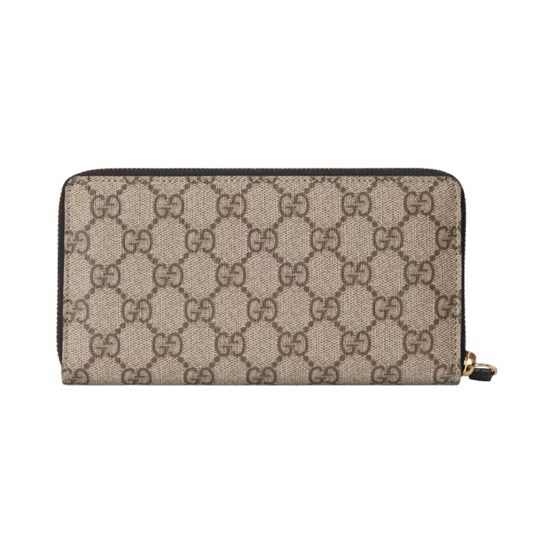 구찌 GG 마몽 집 어라운드 지갑 블랙 레더 GG 슈프림(Gucci GG Marmont Zip Around Wallet Black Leather GG Supreme) - 3