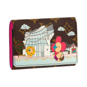 Louis Vuitton Victorine Wallet Monogram Fuchsia