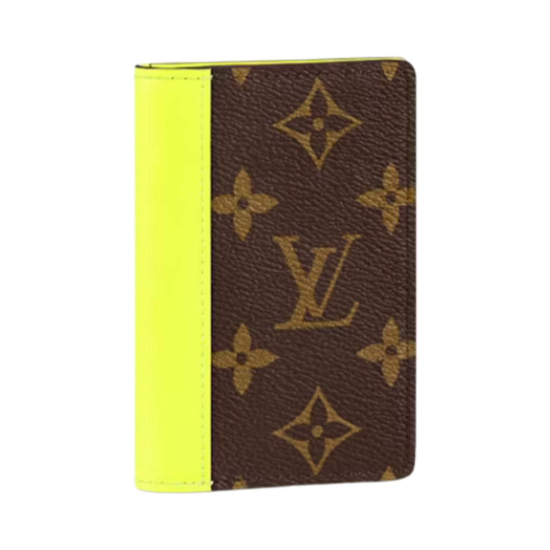 M80779 Louis Vuitton Pocket Organizer Neon Yellow