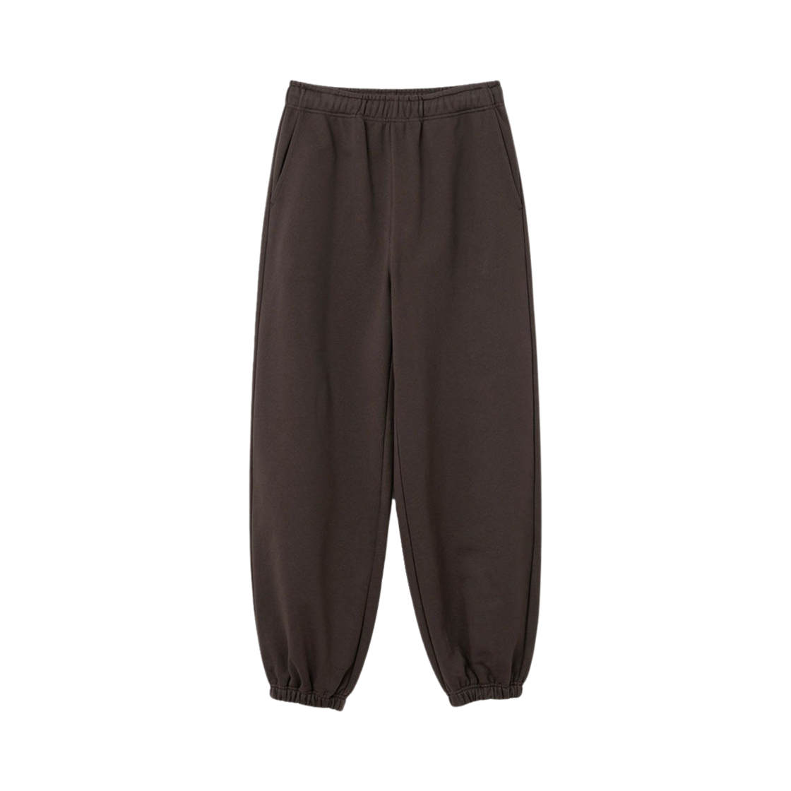 밀로 아카이브 커브드 조거 팬츠 브라운