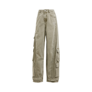 (W) Adidas Adilenium Season 2 Cargo Pants Olive Strata - KR Sizing