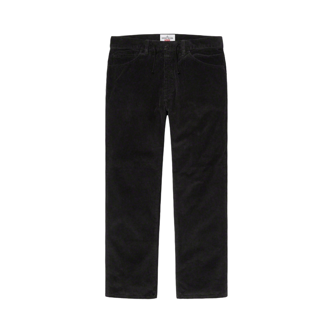 슈프림 x 스톤 아일랜드 코듀로이 팬츠 블랙 - 20FW