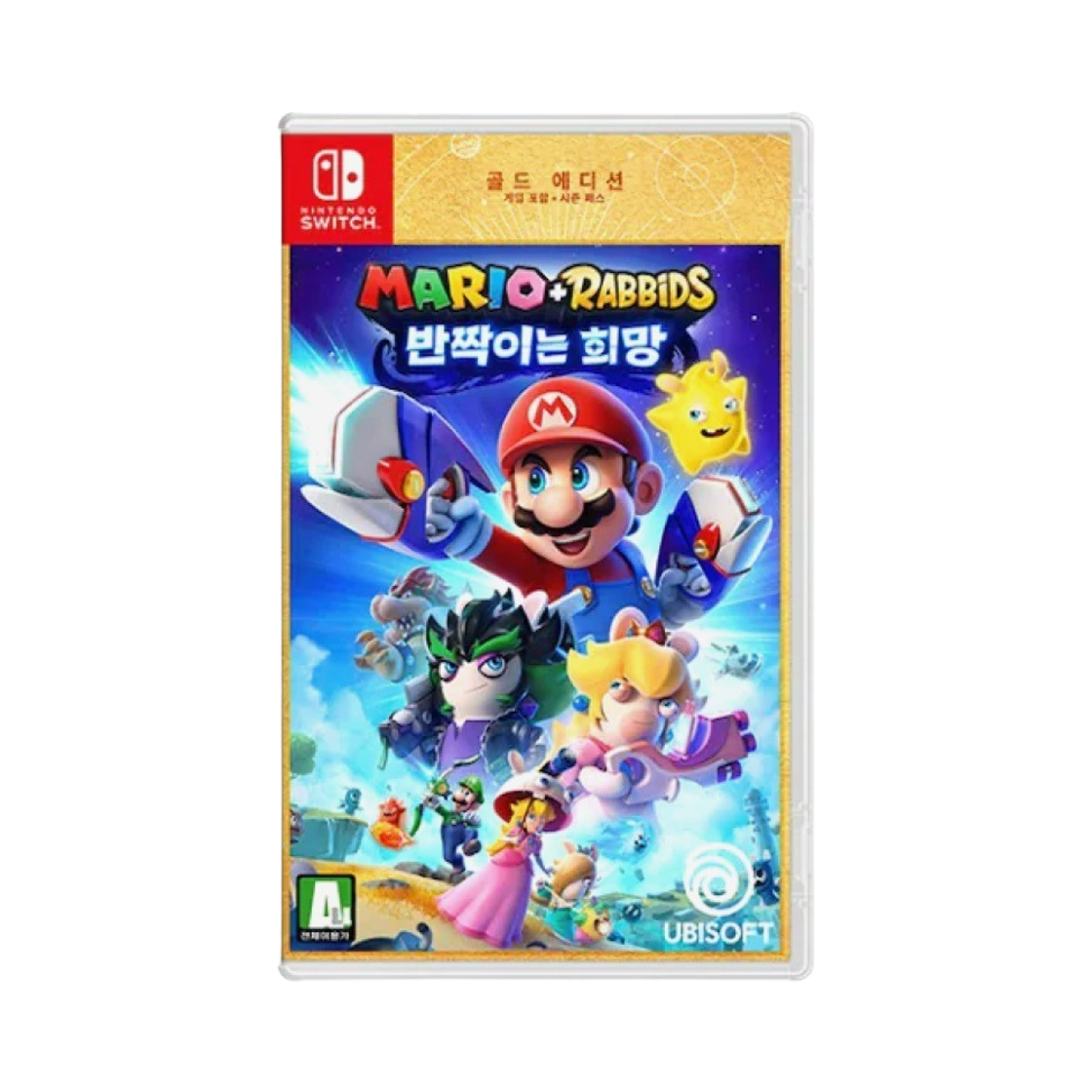 닌텐도 스위치 마리오 + 래비드 반짝이는 희망 골드 에디션 (국내 정식 발매 제품)(Nintendo Switch Mario + Rabbids Sparks of Hope Gold Edition (Korean Ver.))
