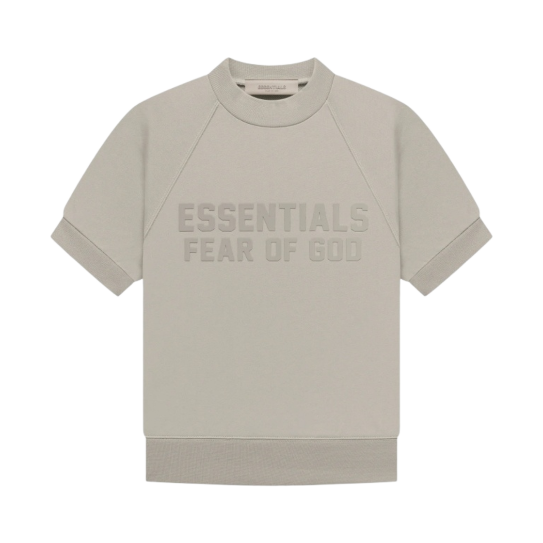 (키즈) 에센셜 숏슬리브 테리 스웨트셔츠 실 - 23SS((Kids) Essentials SS Terry Sweatshirt Seal - 23SS) - 1