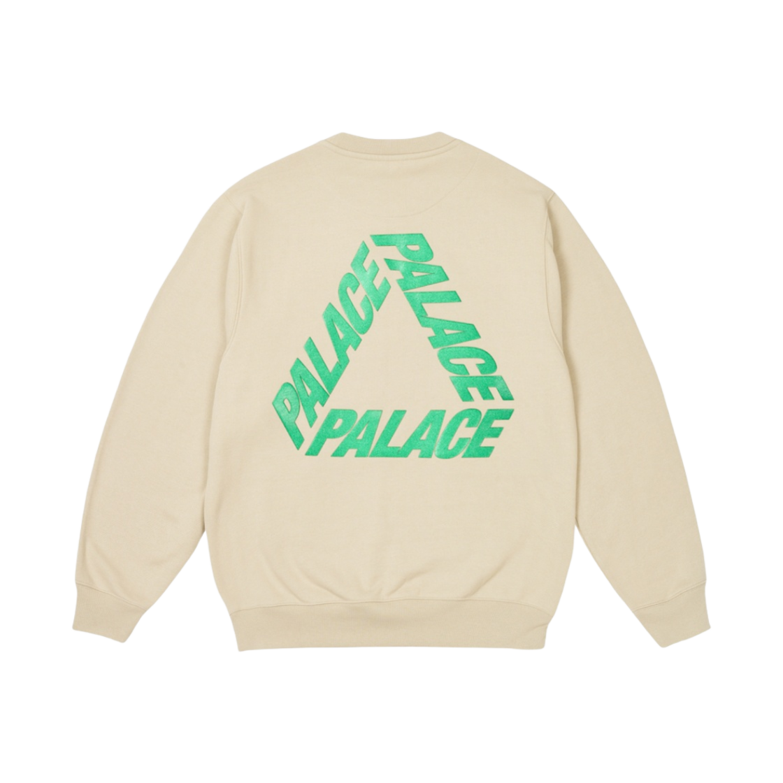- Palace P3 Glitter Crew Stoney Grey - 24FW