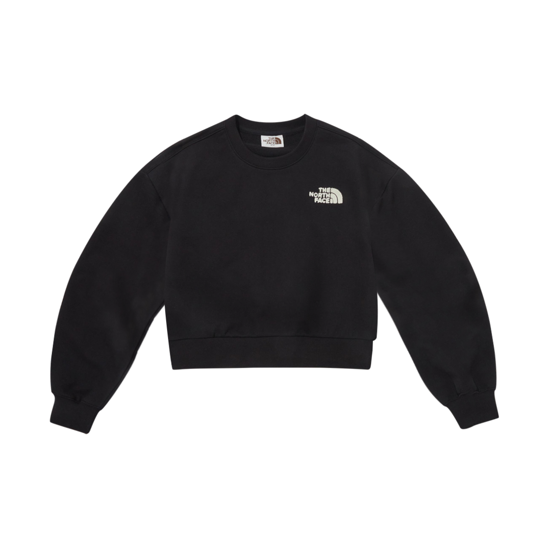 (W) 노스페이스 컴피 스웨트셔츠 블랙((W) The North Face Comfy Sweatshirt Black) - 1