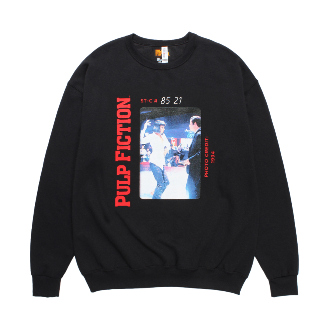 5185 Wacko Maria x Pulp Fiction Sweat Shirt Black