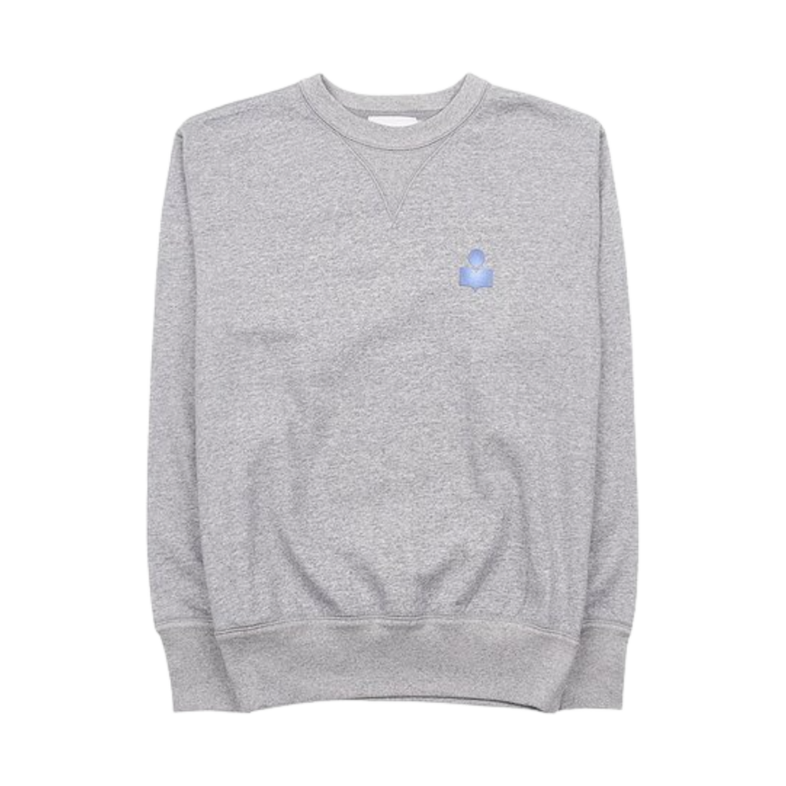 SW0030HA-A3M95H-02GY Isabel Marant Mike Logo Sweatshirt Grey - 23FW