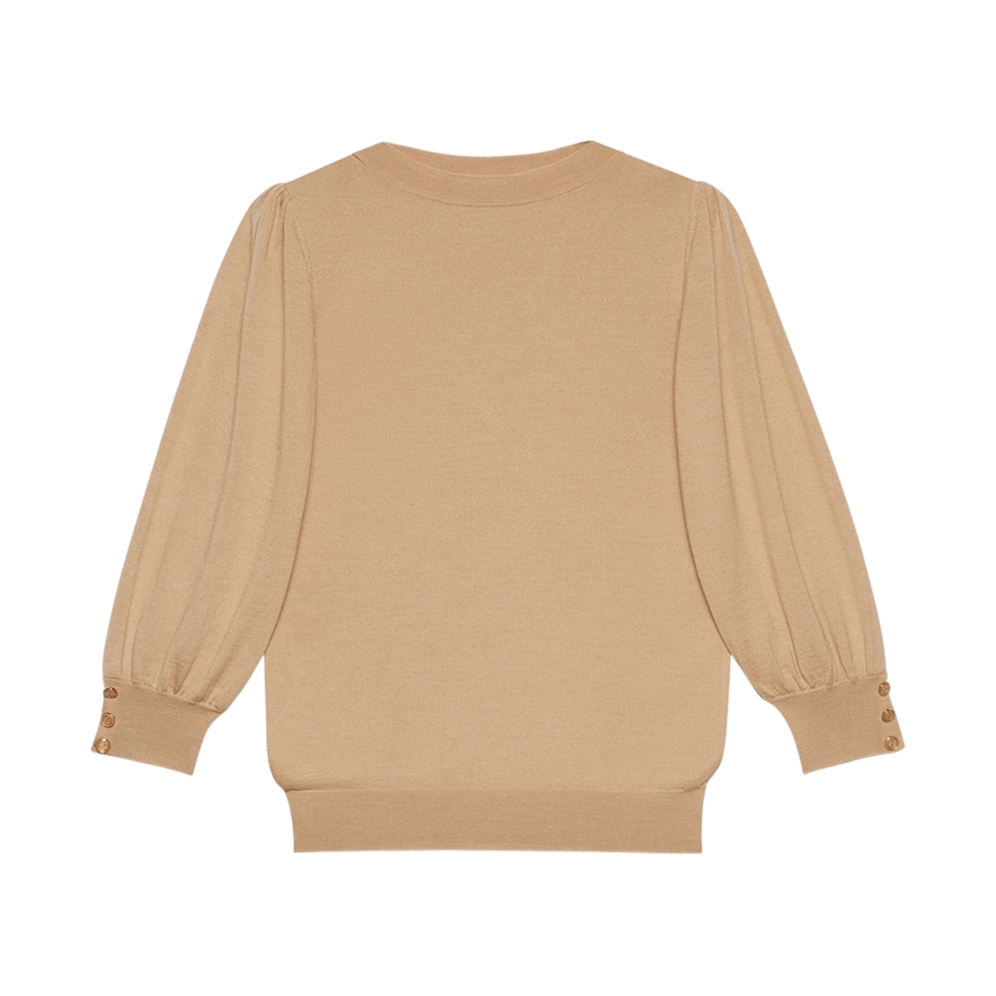 (W) 구찌 엑스트라 파인 울 점퍼 카멜((W) Gucci Extra Fine Wool Jumper Camel) - 1
