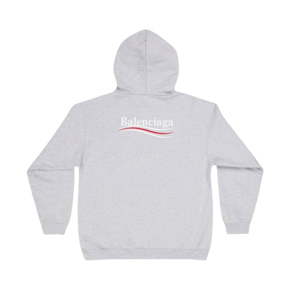 발렌시아가 폴리티컬 캠페인 미디움 핏 후드 그레이(Balenciaga Political Campaign Medium Fit Hoodie Grey) - 2