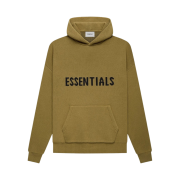 Essentials Knit Pullover Hoodie Amber - 21FW