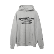 Opening Project Identity Hoodie Melange Grey