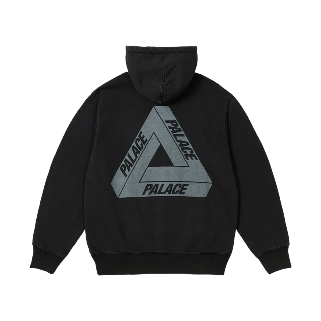 팔라스 워시드 아웃 트라이퍼그 후드 블랙 - 23FW