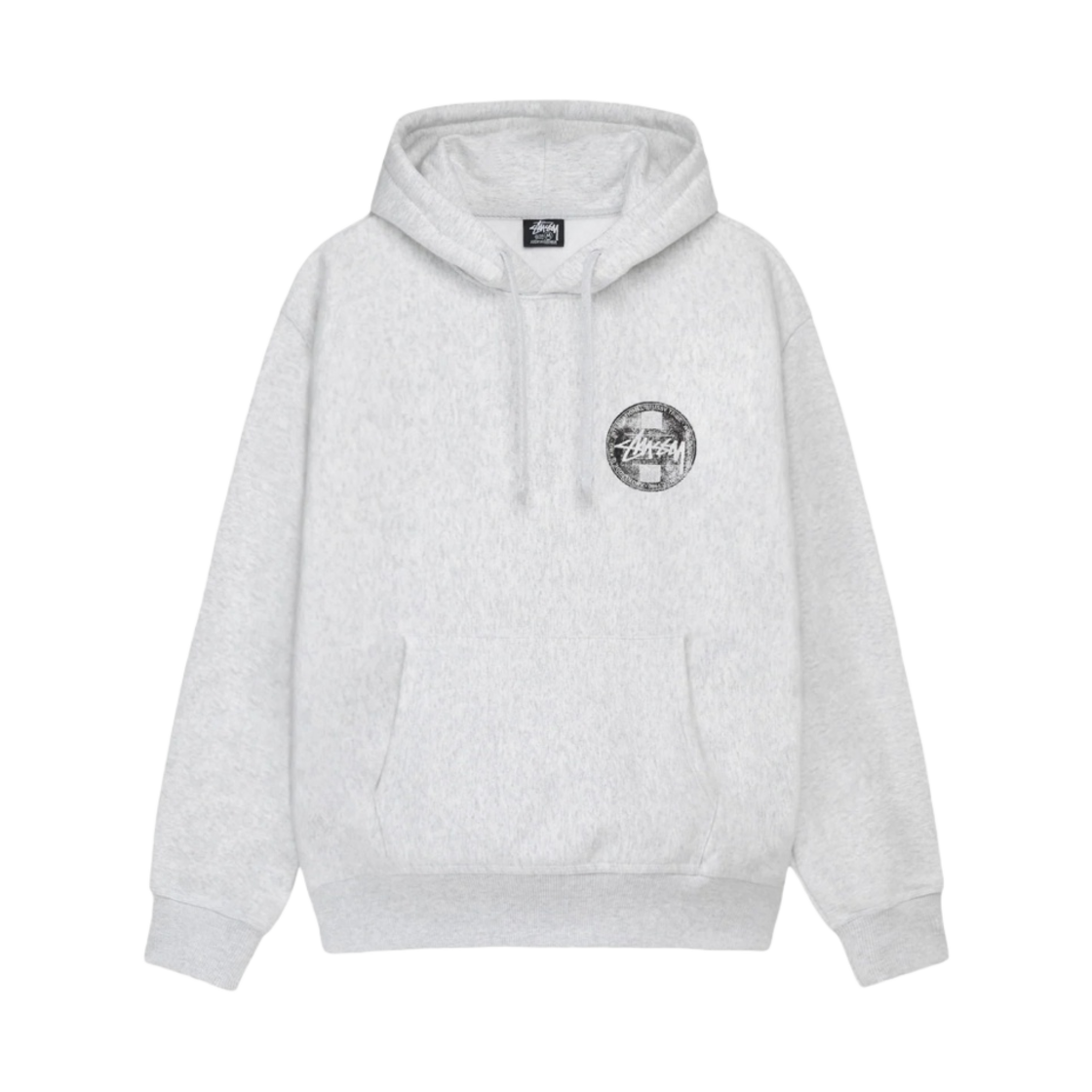 스투시 도트 스탬프 후드 애쉬 헤더 | Stussy | KREAM