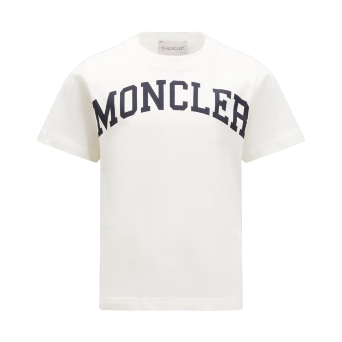 (키즈) 몽클레르 프린티드 티셔츠 화이트 - 23FW((Kids) Moncler Printed T-Shirt White - 23FW) - 1