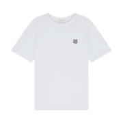 Maison Kitsune Bold Fox Head Patch Comfort T-Shirt White