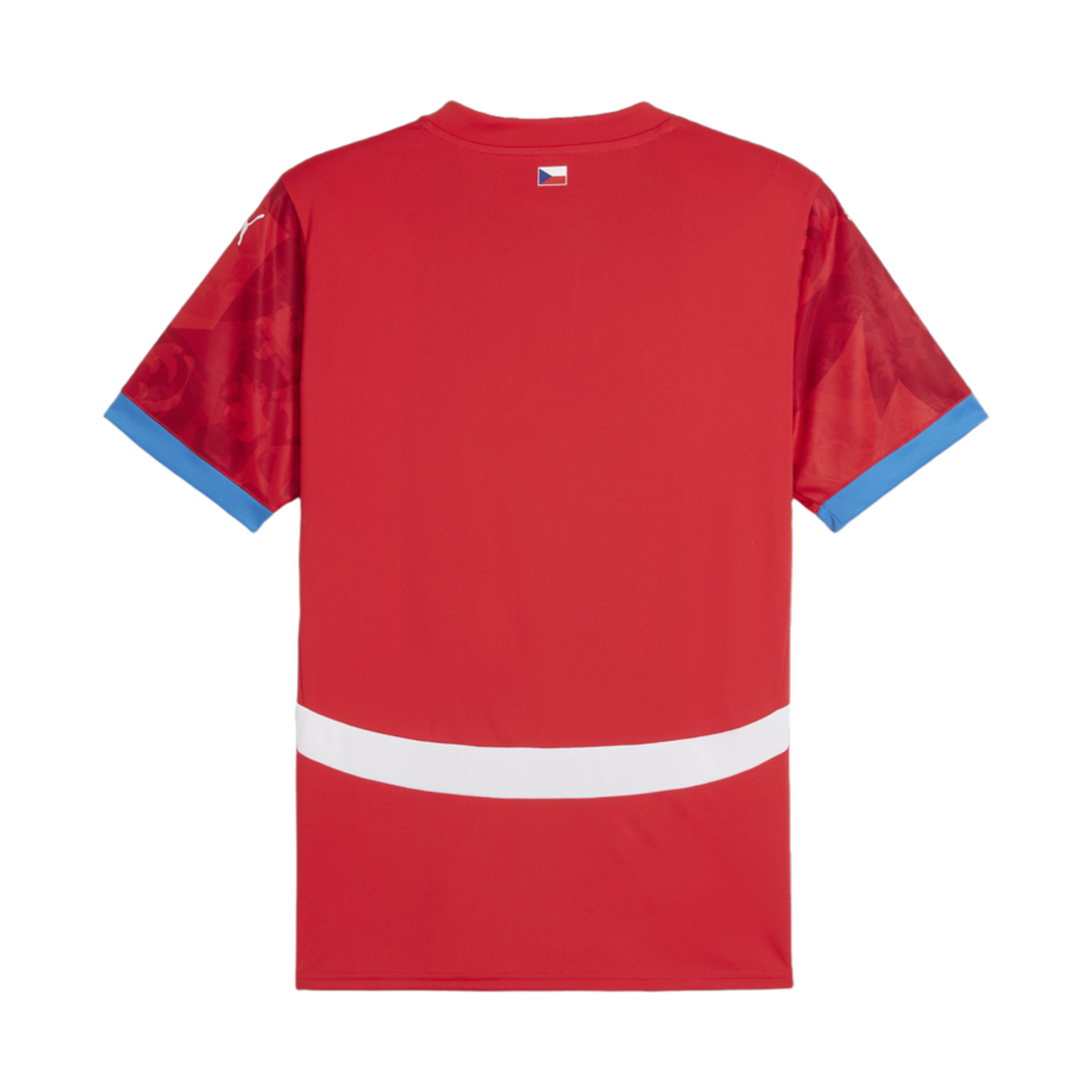 푸마 체코 2024 홈 저지 포 올 타임 레드 (논 마킹 버전)(Puma Czech Republic 2024 Home Jersey For All Time Red (Non Marking Ver.)) - 2