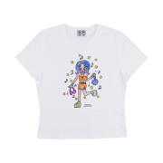 (W) Soulpussycat Soulgirl Loves Music T-Shirt No. 1 White