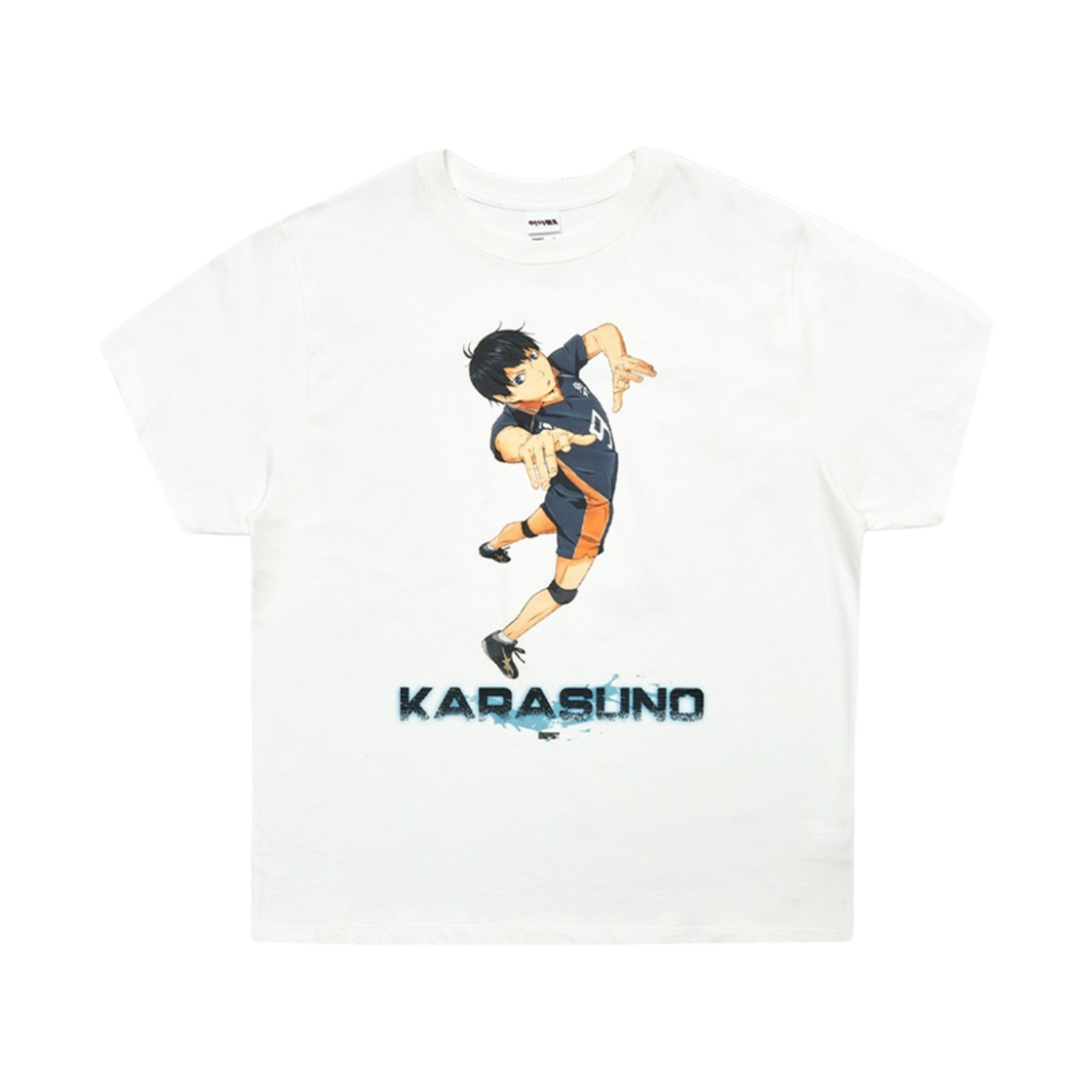 이어스트 x 하이큐!! 무브 티셔츠 화이트(EERST x HAIKYU!! Move HF T-shirt White)