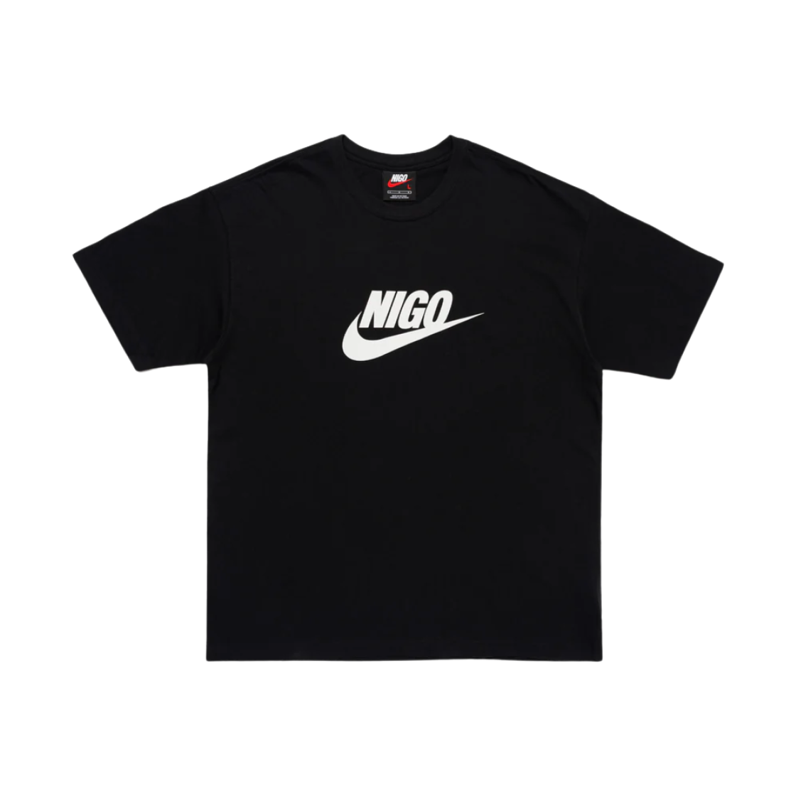나이키 x 니고 티셔츠 블랙 (FV5943-010)(Nike x Nigo T-Shirt Black (FV5943-010))