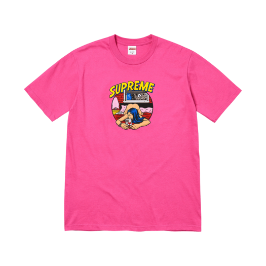 Supreme Bedroom T-Shirt Fuchsia - 25SS