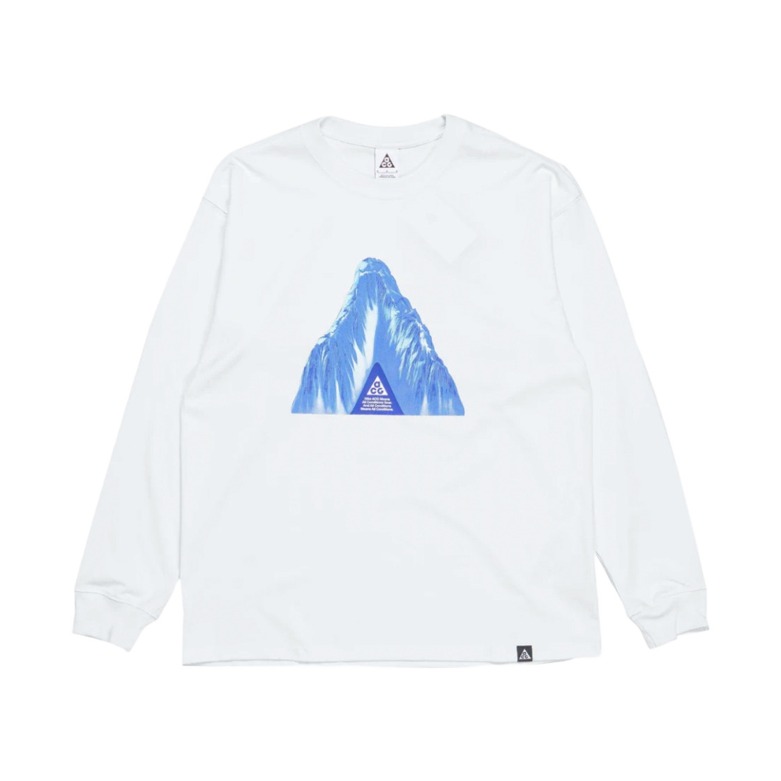 나이키 ACG 아이스 케이브 롱슬리브 티셔츠 서밋 화이트 - US/EU