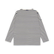 Saint James Guildo Striped Sailor Long Sleeve T-Shirt Ecru Marine
