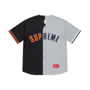 Supreme Don't Hate Baseball Jersey Black - 21SS
