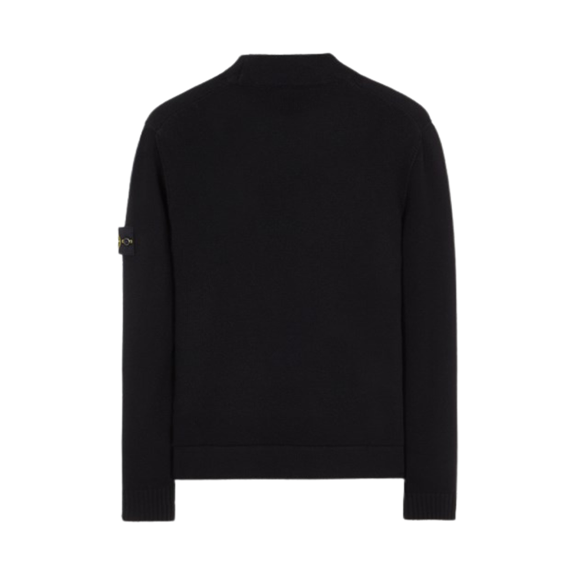 스톤 아일랜드 522B6 질롱 울 모크 터틀넥 니트 블랙 - 23FW(Stone Island 522B6 Geelong Wool Mock Turtleneck Knit Black - 23FW) - 2