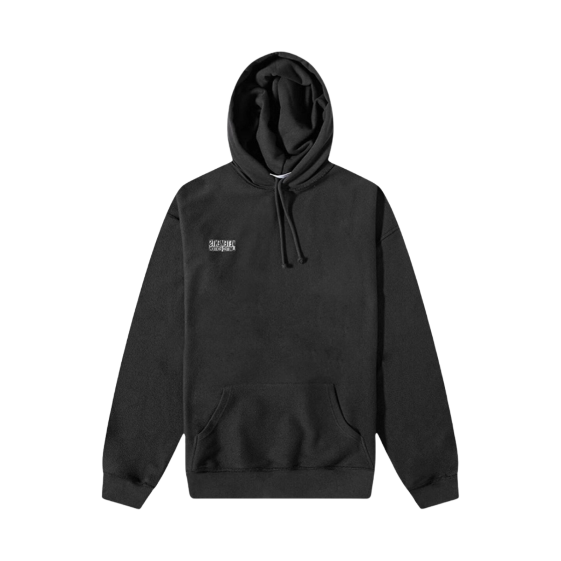 베트멍 인사이드 아웃 팝오버 후드 블랙(Vetements Inside Out Popover Hoodie Black)
