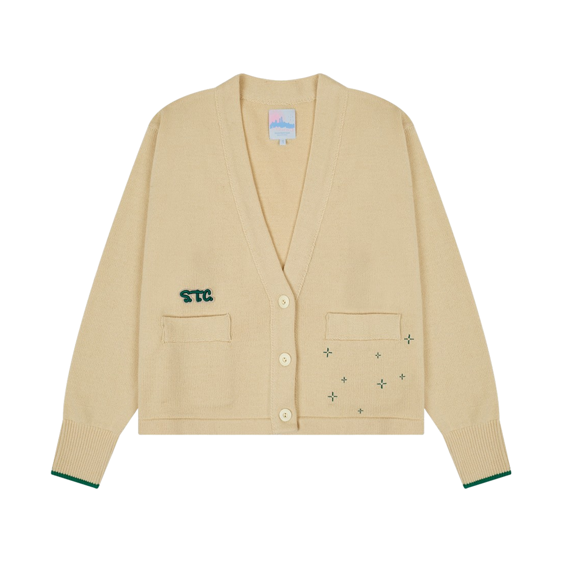 사파리스팟 에스티씨 라이트닝 가디건 옐로우