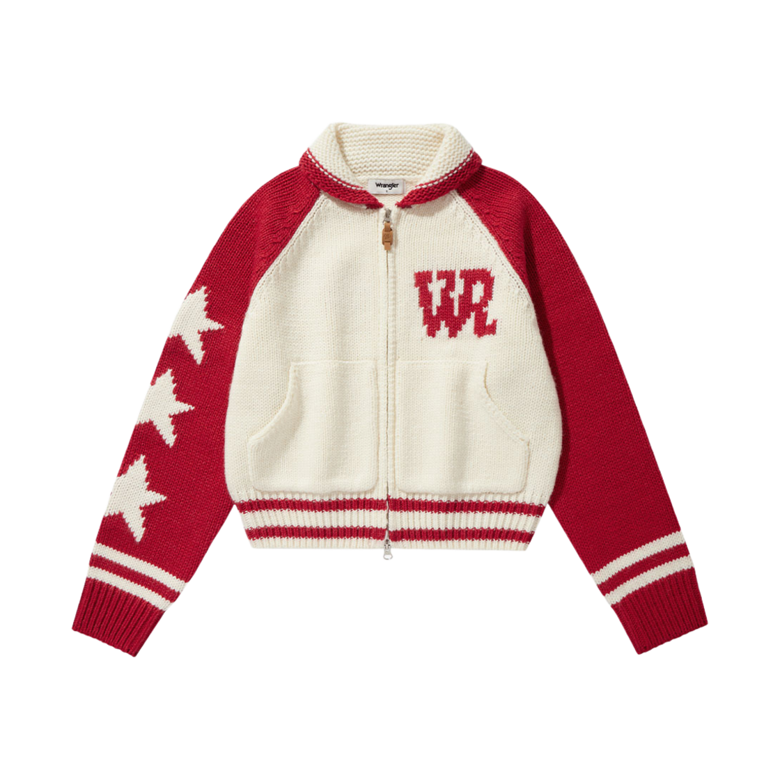 랭글러 로고 자카드 코위찬 레드(Wrangler Logo Jacquard Cowichan Red) - 1