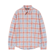Hatchingroom Museum Shirt Tie Dyed Check Coral