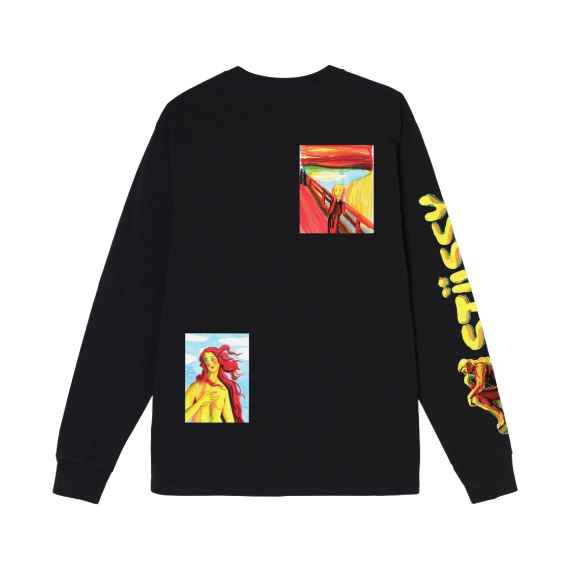 스투시 갤러리 롱슬리브 티셔츠 블랙(Stussy Gallery LS T-Shirt Black) - 2