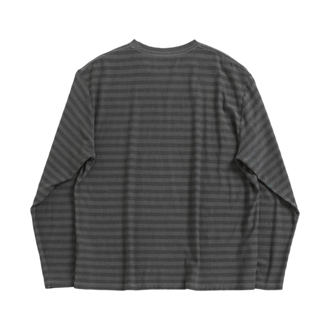 해칭룸 빈티지 스트라이프 티셔츠 다이드 그레이(Hatchingroom VTG Stripe T-Shirt Dyed Grey) - 2
