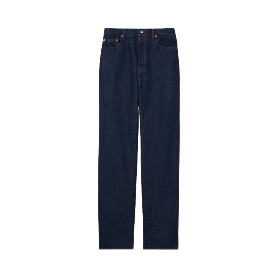 798228-XDCYY-4100 Gucci Baggy Denim Pants Dark Blue Denim