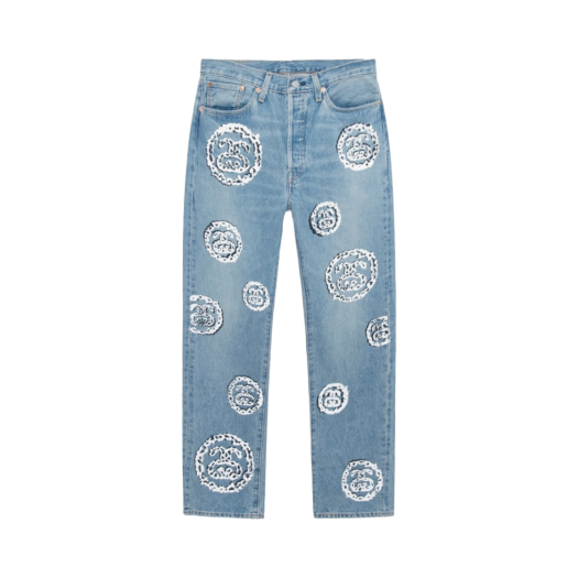 Stussy x Denim Tears 501 Jean Light Indigo