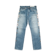 Kapital 14 oz. Denim 5P Monkey Cisco Gemstone Pants Indigo (Processing)