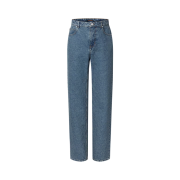 Louis Vuitton Monogram Jacquard Skate Denim Pants Navy Blue