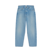 Ciota Wide Tapered 5 Pocket Pants Light Blue Damage