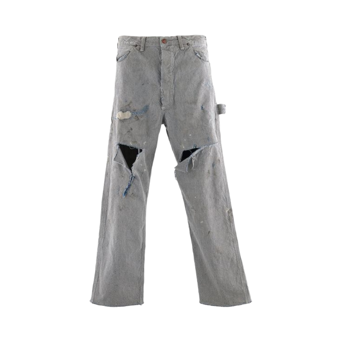 세인트 미카엘 데님 팬츠 히코리 스트라이프