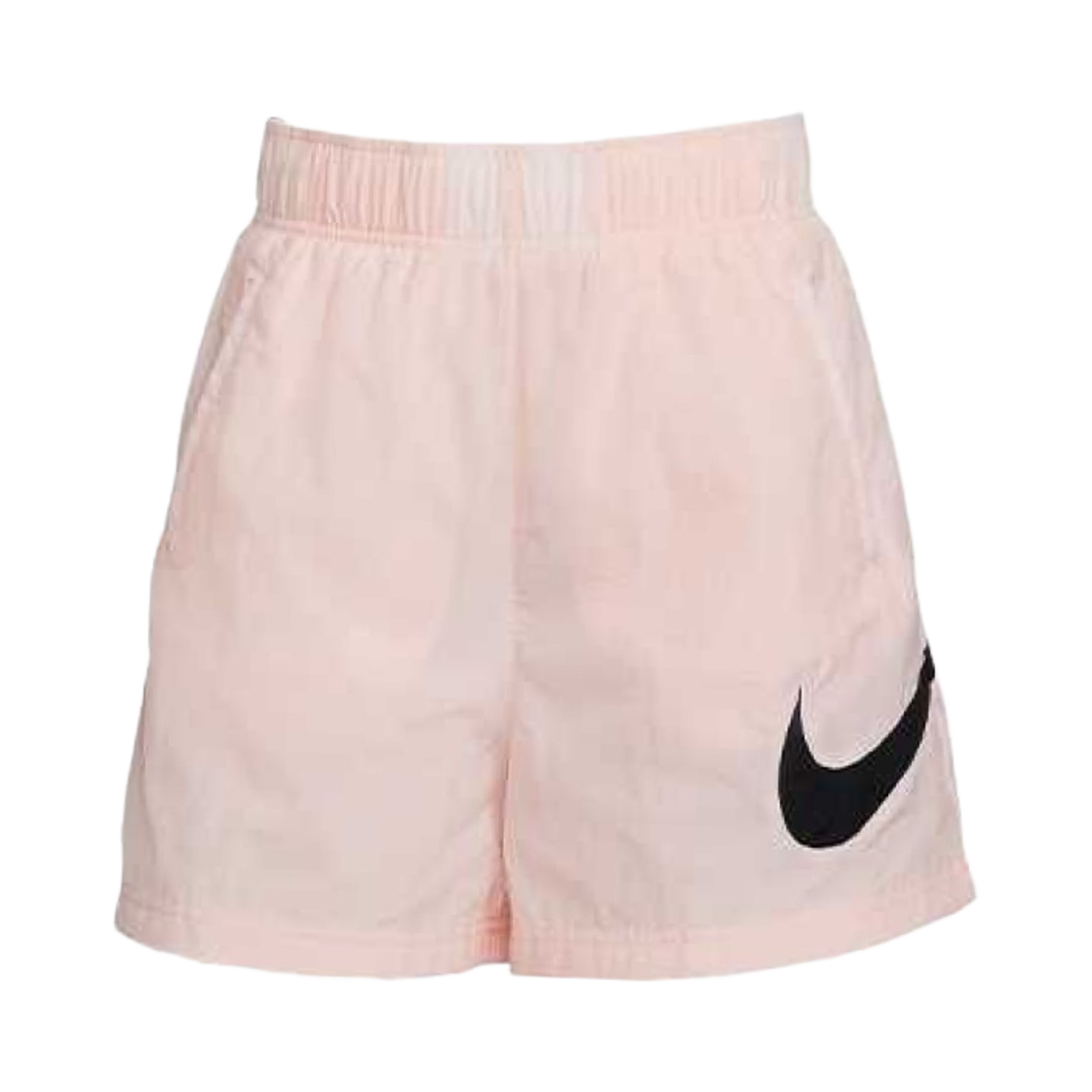 (W) 나이키 NSW 에센셜 하이 라이즈 우븐 쇼츠 애트모스피어 - US/EU((W) Nike NSW Essential High Rise Woven Shorts Atmosphere - US/EU) - 1