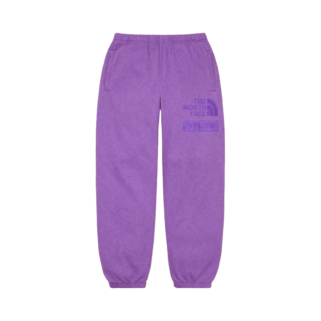 슈프림 x 노스페이스 피그먼트 프린티드 스웨트팬츠 퍼플 - 22FW(Supreme x The North Face Pigment Printed Sweatpants Purple - 22FW) - 1